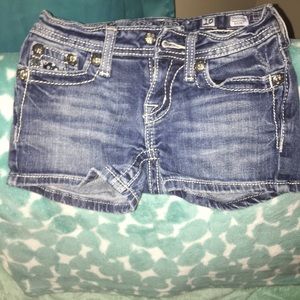 Girls Miss Me shorts